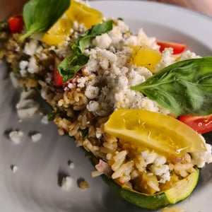 Courgette Farcie Végétarienne - Le Bardu - 1368728