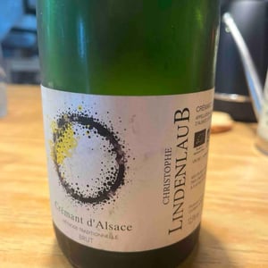Crémant D’Alsace (new label) - Lindenlaub - christophe-lindenlaub