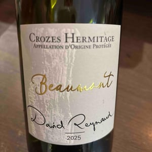 Crozes-Hermitage "Beaumont" Blanc - Domaine Les Bruyères - David & Carine Reynaud