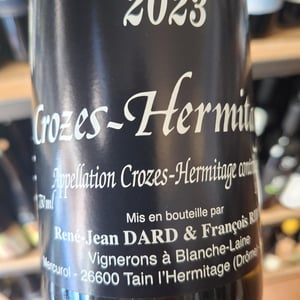Crozes-Hermitage - Blanc - Dard & Ribo - René-Jean Dard & François Ribo 