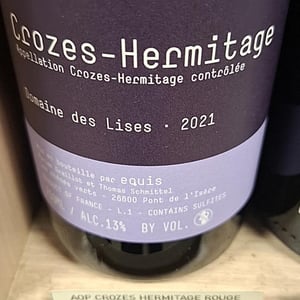 Crozes-hermitage - Domaine des Lises / Equis - maxime-graillot-thomas-schmittel -2019