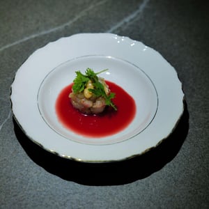 Crudo Di Mazzancolle E Fico D'India - Scaccomatto agli orti - 956504