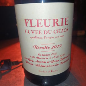 Cuvée du Chaos - Les Bertrand - guy-annick-yann-bertrand