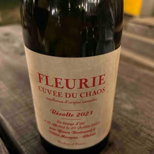 Cuvée du Chaos - Les Bertrand - Guy, Annick & Yann Bertrand 
