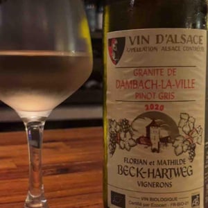 Dambach-La-Ville Pinot Gris - Florian & Mathilde Beck-Hartweg - florian-mathilde-beck-hartweg -2019