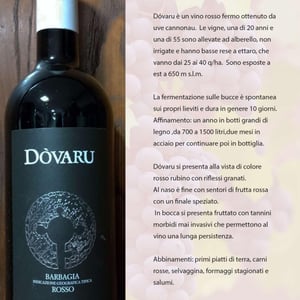 Dòvaru - Cantina Dessolis - Stefano Dessolis 