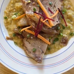 Echine De Cochon D'Ici Confit - Restaurant Trois Cent Quatre - 1401999