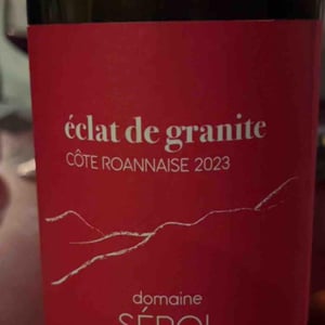 Domaine Serol - Stéphane et Carine Serol - Eclat De Granite