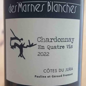 En Quatre Vis Chardonnay - Domaine Des Marnes Blanches - pauline-geraud-fromont