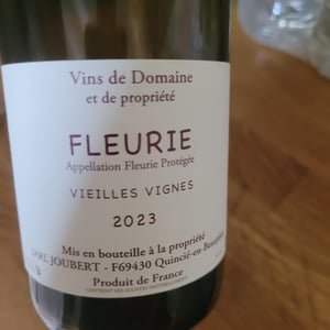 Fleurie Vieilles Vignes - Domaine Marcel Joubert - carine-joubert