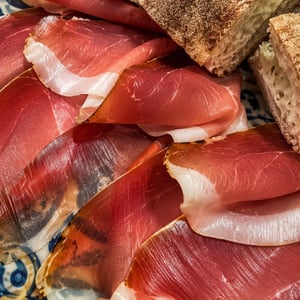 Focaccia E Culatta - Retro bottiglieria alimentare - 1395828