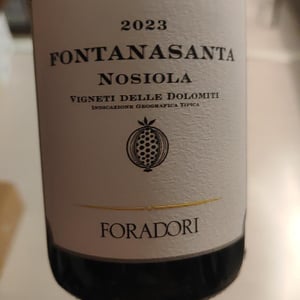 Fontanasanta Nosiola - Azienda Agricola Foradori - Elisabetta Foradori 