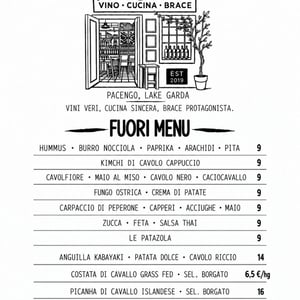 Fuori Menu Ottobre - Pacengoto Osteria - Vino • Cucina • Brace - 1401454