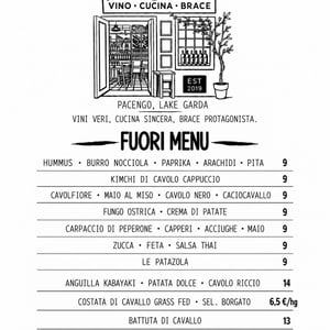 Fuori Menu Ottobre - Pacengoto Osteria - Vino • Cucina • Brace - 1401894