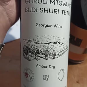 Goruli mtsvane Budeshuri tetri - TDWinery - Tengiz Dvalishvili