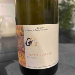 Grenache des grès - La Grange Saint André - Olivier Pichon -2019