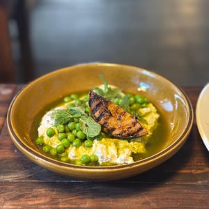 Grilled Peas - Bar Bodega Biniaraix - 1353305
