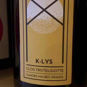K-lys (Nouvelle Étiquette) - Clos Troteligotte - emmanuel-rybinski
