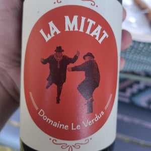 La Mitat Rouge - Domaine Le Verdus - Aline Solignac & Philippe Rousseau -2022