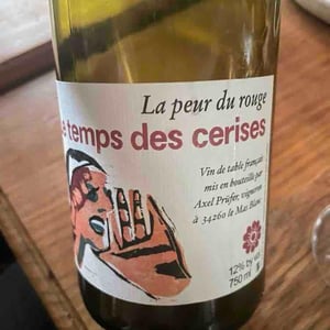 La Peur du Rouge - Le Temps des Cerises - Axel Prüfer 