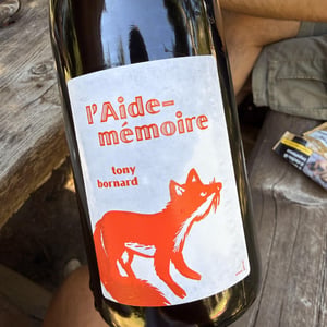 L'Aide-Mémoire - Domaine Bornard - Tony Bornard 