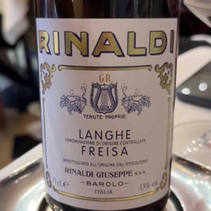 Langhe Freisa - Azienda Agricola Giuseppe Rinaldi - marta-e-carlotta-rinaldi