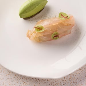 Daurade Royale Des Côtes Bretonnes En Carpaccio - 5 Terres Hôtel & Spa - 1367430