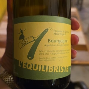 L'equilibriste blanc - Domaine de la Cras - Marc Soyard -2022