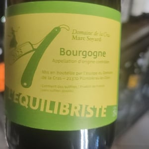 L'Équilibriste Rouge - Domaine de la Cras - marc-soyard