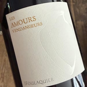 Les Amours Vendangeurs (Syrah) - Mas Foulaquier - Pierre Jequier & Blandine Chauchat 