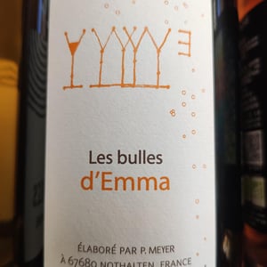 Les Bulles d'Emma - Domaine Julien Meyer - patrick-meyer