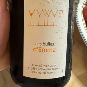 Les Bulles d'Emma - Domaine Julien Meyer - Patrick Meyer 