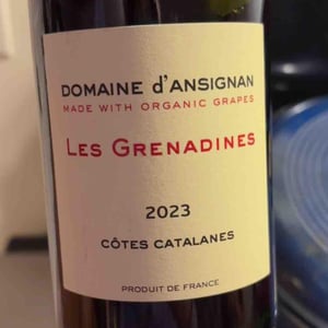 Les grenadines - Domaine D’Ansignan - Jeff Carrel & Sébastien Calduch 