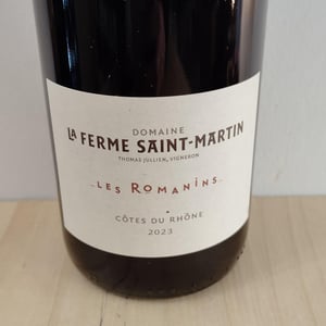 Les Romanins - La Ferme Saint-Martin - Les Vins de Thomas - sophie-thomas-jullien