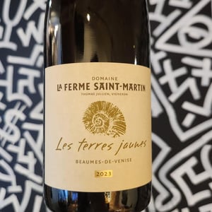 Les Terres Jaunes - La Ferme Saint-Martin - Les Vins de Thomas - Sophie & Thomas Jullien 
