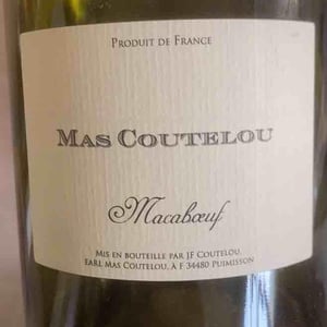 Macaboeuf - Mas Coutelou - Jean-François Coutelou 