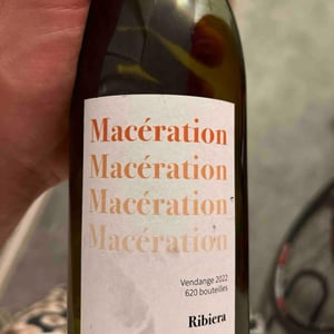 Les Canilles Macération - Domaine Ribiera - christine-regis-pichon