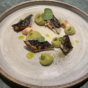 Mackerel Filet, Miso Glazed, Broccoli Cream, Ginger Pickles - Marlou - 964680