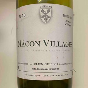 Mâcon Villages - Clos des Vignes du Maynes - Julien Guillot 