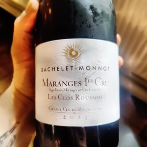 MARANGES 1cru les clos roussot - Bachelet Monnot - Marc et Alexandre Bachelet -2023
