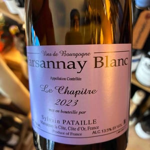 Marsannay blanc Chapitre - Sylvain Pataille - sylvain-pataille -2023