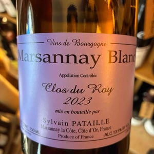 Marsannay Blanc Clos du Roy - Sylvain Pataille - sylvain-pataille -2023