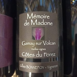 Mémoire De Madone - Vins de la Madone - Gilles Bonnefoy