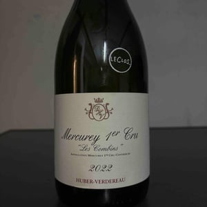 Mercurey 1er Cru - Les Combins - Huber-Verdereau - thiebault-huber -2020