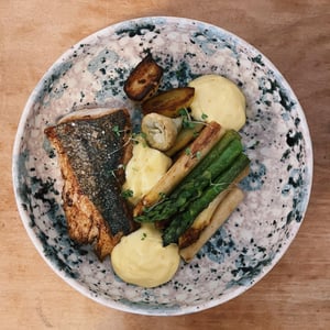 Merlu, Asperge, Sauce Hollandaise - Convives - 1349149