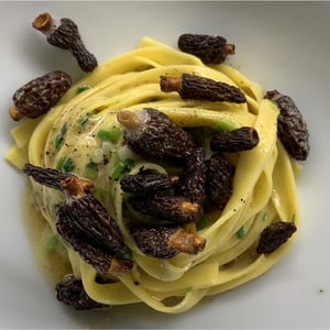 Morel Mantarlı Makarna ( Pasta With Fresh Morel Mushrooms ) - Fauna Restoran - 1324367