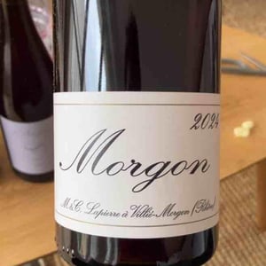 Domaine Marcel Lapierre - Mathieu & Camille Lapierre - Morgon