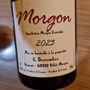 Morgon - Georges Descombes - Georges Descombes 