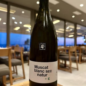 Muscat Blanc Sec Natur - Tetramythos Winery - Τετράμυθος - Panos Papayiannopoulos, Aristos Spanos, Eustatius Spanos 