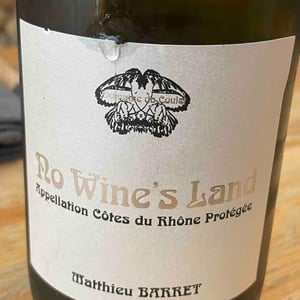 No Wine's Land - Domaine du Coulet - matthieu-barret -2022